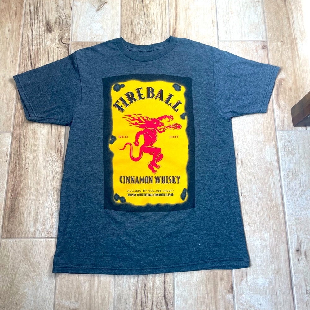 Colorful Fireball Tee Medium
